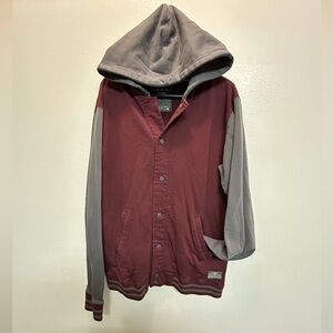 🛹 Vans Red and Gray Jacket 🛹